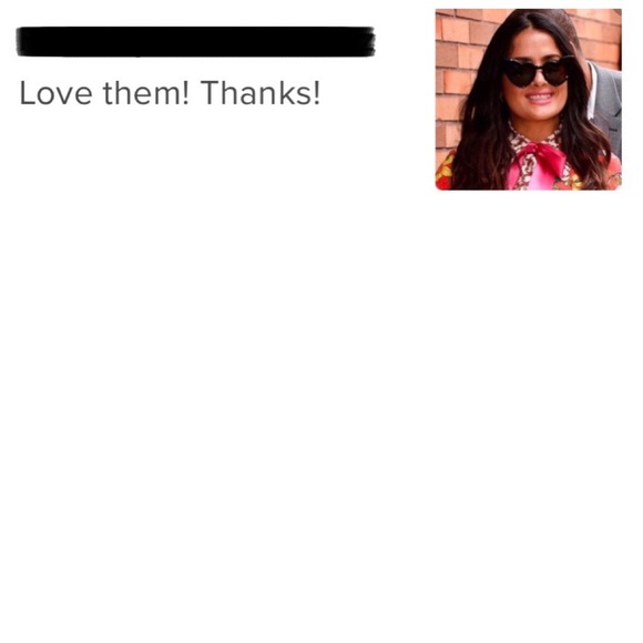 🍒3/$30 New YSL-Style “Loulou” Heart Sunglasses - Picture 5 of 5